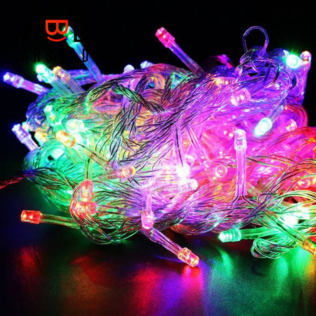 ریسه لامپ سوزنی ال ای دی هفت رنگ